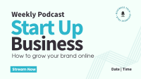 Simple Business Podcast Facebook Event Cover