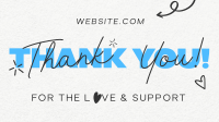 Conservative Thank You Animation