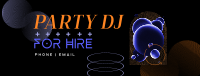 Party DJ Facebook Cover Image Preview