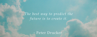 Create Your Future Motivational Quote Facebook Cover