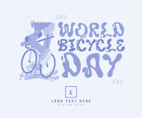 Go for Adventure on Bicycle Day Facebook Post