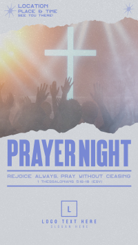 Modern Prayer Night Instagram Story