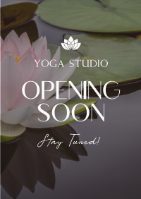 Yoga Studio Opening Poster