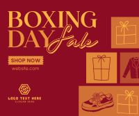 Boxing Day Super Sale Facebook Post