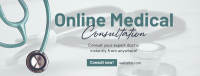 Expert Online Doctor Facebook Cover Image Preview