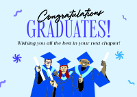 Graduation Postcard example 1