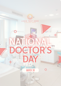 National Doctor's Day Poster