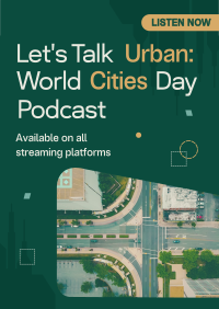 Urban City Podcast Poster