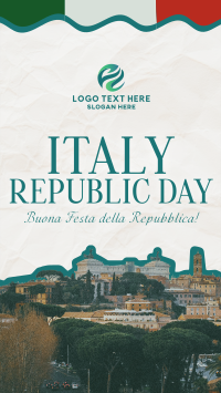 Elegant Italy Republic Day Instagram Story Design