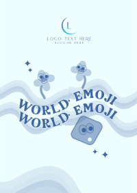 Psychedelic Emoji Flyer