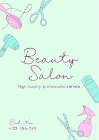 Hairdressing Flyer example 3