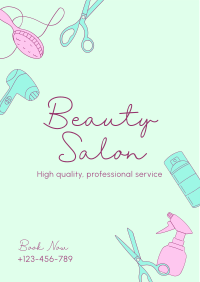 Beauty Salon Services Flyer