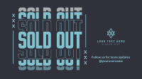 Sold Out Announcement Facebook Event Cover