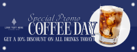 Retro Coffee Day Facebook Cover