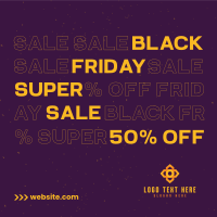 Black Friday Sale Instagram Post