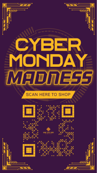 Cyber Monday Madness TikTok Video Design