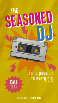 Seasoned DJ Cassette TikTok Video