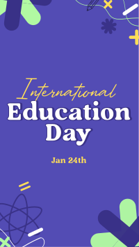 Celebrate Education Day Instagram Reel Design