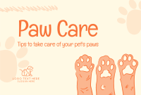 Paw Care Guide Pinterest Cover