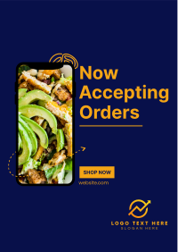 Food Delivery App  Flyer