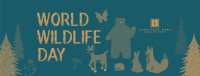 Forest Animals Wildlife Facebook Cover