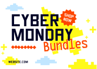 Cyber Bundle Deals Postcard