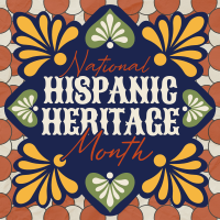 Talavera Hispanic Heritage Month Linkedin Post Design