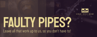 Faulty Pipes Facebook Cover