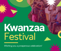 Kwanzaa Day Greeting Facebook Post