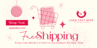 New Year Shipping Twitter Post