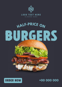 Best Deal Burgers Poster