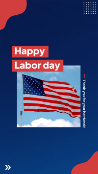 Labor Day Celebration Facebook Story