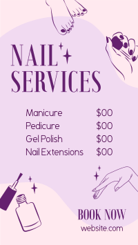 Nail Spa Magic Facebook Story