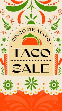 Cinco de Mayo Taco Promo Facebook Story