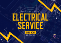 Quality Electrical Services Postcard