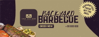 Backyard Barbecue Modern Facebook Cover