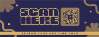 Quirky QR Discount Deal Facebook Cover