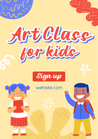 Kiddie Study with Me Flyer