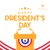 Presidents Day Event Instagram Post