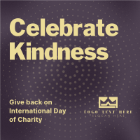 International Day of Charity Instagram Post Design