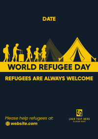 Refugee Day Facts Poster