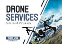 Professional Drone Service Postcard