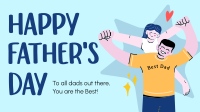 Jolly Father's Day  Animation