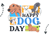 National Dog Day Rescue Postcard example 4