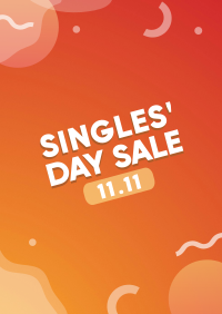 Singles' Day Sale Flyer