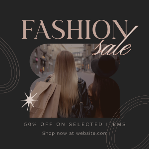Sophisticated Fashion Sale Instagram Post Image Preview