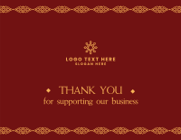 Feeling Luxurious Thank You Card Image Preview