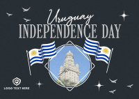 Uruguay Independence Celebration Postcard