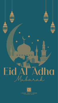 Blessed Eid Al Adha Instagram Story