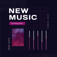 Upcoming Music Tracks Instagram Post Image Preview